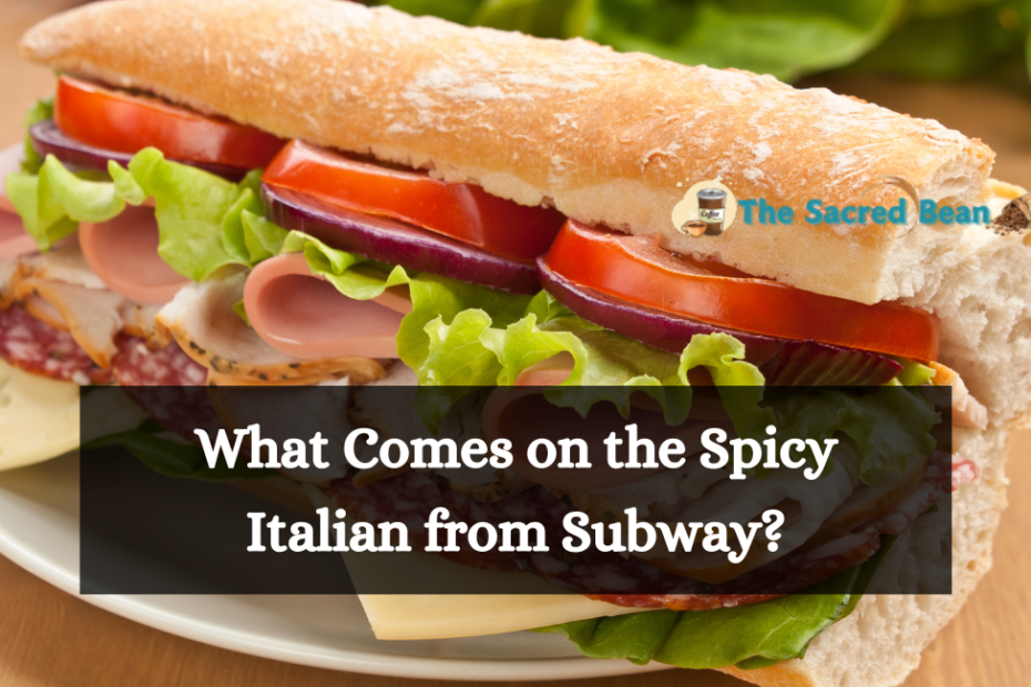 What Comes on the Spicy Italian from Subway?